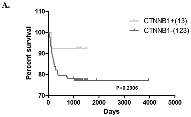 Transcriptomic Characterization of Hepatocellular Carcinoma with CTNNB1 ...