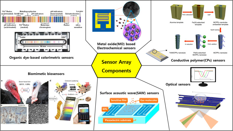 Artificial olfactory sensor technology that mimics the olfactory ...
