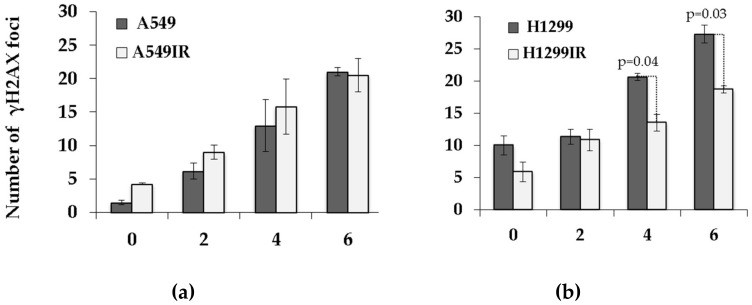 The p53–53BP1-Related Survival of A549 and H1299 Human Lung Cancer ...