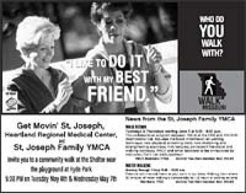 
Walk Missouri newspaper advertisement (PDF 2.5Mb)