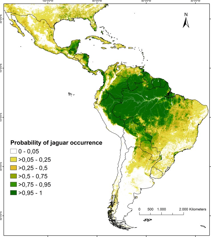 Estimating Large Carnivore Populations At Global Scale Based On Spatial