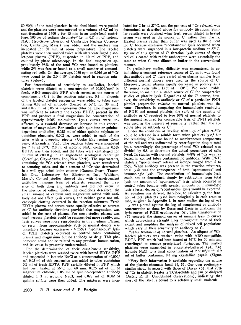 A Platelet And Granulocyte Membrane Defect In Paroxysmal Nocturnal 