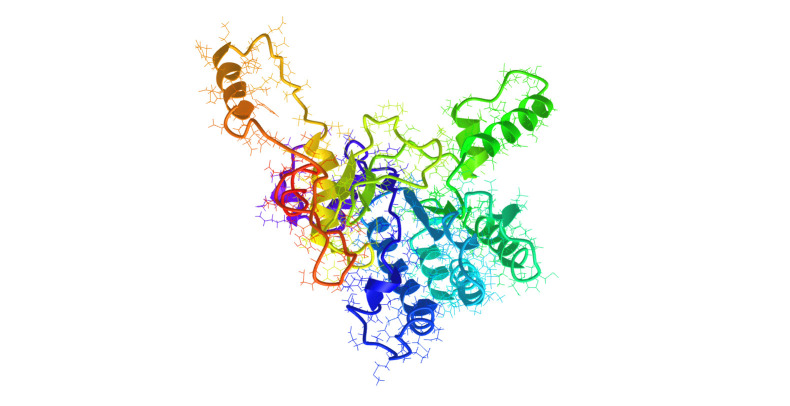 Figure 1. Example of a predicted structure used for annotating genes of unknown function