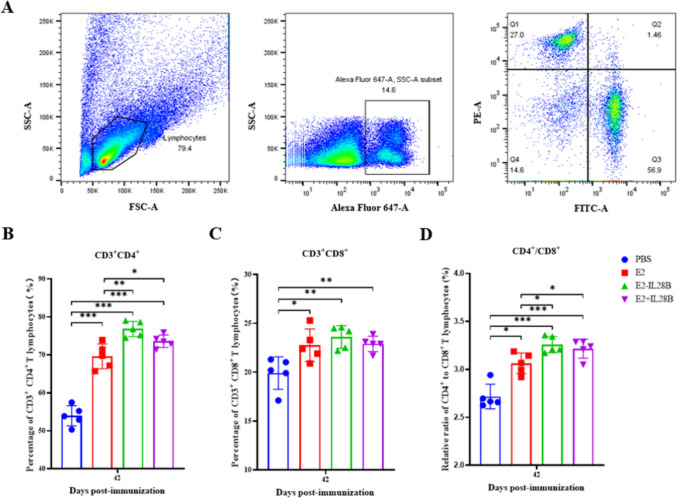 Enhancement of immune responses to classical swine fever virus E2 in ...