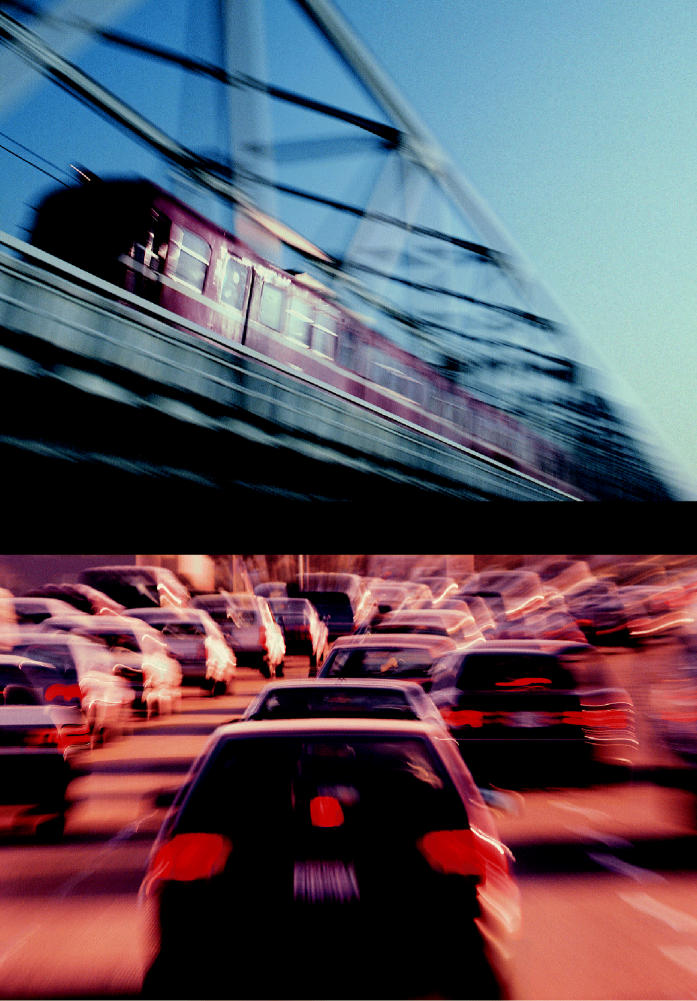 On the go. Transportation sound is perhaps the largest contributor to urban noise pollution.