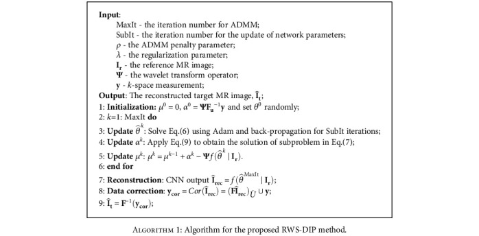 Algorithm 1