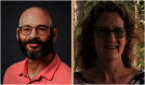 Headshots of a man and a woman.