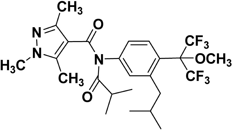 Fig. 1. Chemical structure of pyflubumide.