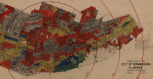Section from an archival H O L C map of Birmingham, Alabama
