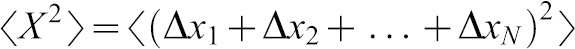 Box 1. Random walk model.