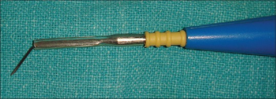 Modified microdissection electrocautery needle - PMC