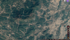 Roro village, with an asbestos pile in the center, and surrounding study villages