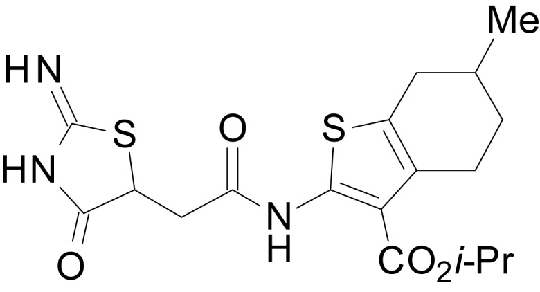 Chemical structure 21.