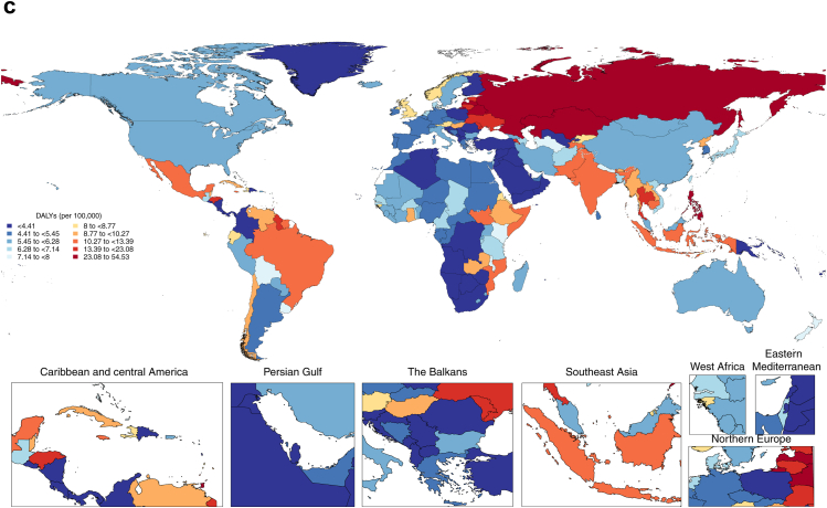 The global, regional, and national burden of urolithiasis in 204