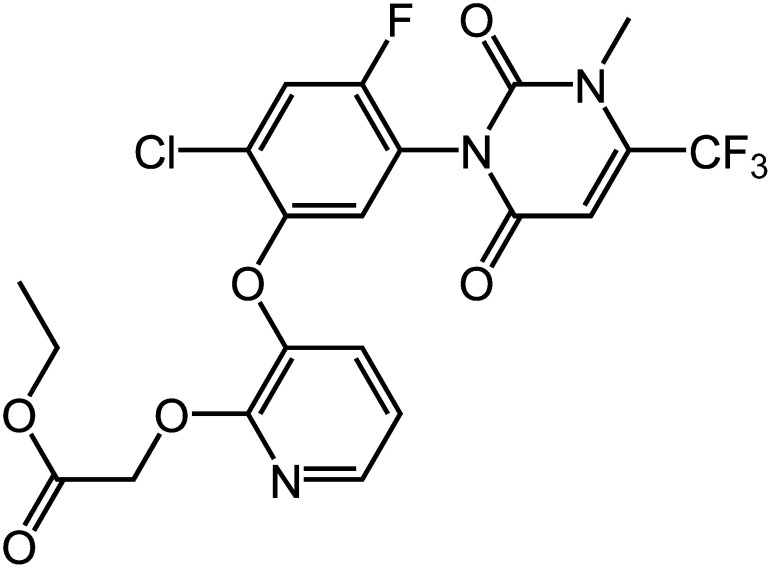 Fig. 8. Chemical structure of epyrifenacil.