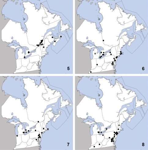 Maps 5–8.