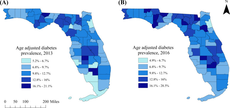 A retrospective investigation of spatial clusters and determinants of ...