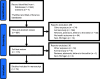 Figure 2 is a flowchart of the study review and selection process with three phases, namely, identification, screening, and included. Step 1: Identification: Under record identified from, there were 594 records identified from PubMed and Web of Science databases, and 7 records identified from citations. Step 2: Screening: There were 601 records that underwent title and abstract review, and of those, a total of 486 records were excluded from full review. Of the excluded records, 174 studied an exposure other than PBB, 158 were animal studies, 58 were reviews, abstracts, and letters to the editor, 84 did not include a health outcome, and 12 focused on areas outside of Michigan. There were 115 reports included in the full text review, and 35 of these reports were excluded. Among those excluded were 18 reports of exposures other than PBB, 9 animal studies, 1 review, abstract, or letter to the editor, and 8 reports focused on areas outside of Michigan. Step 3: Included: There were 79 studies included in this review manuscript.