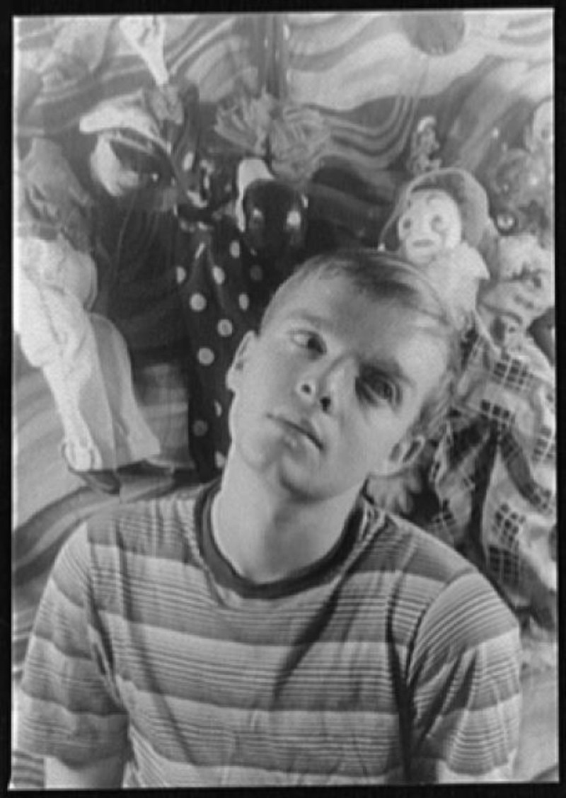 Truman Capote as a young man