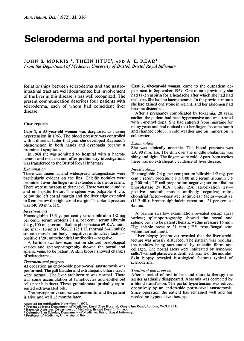Scleroderma And Hypertension