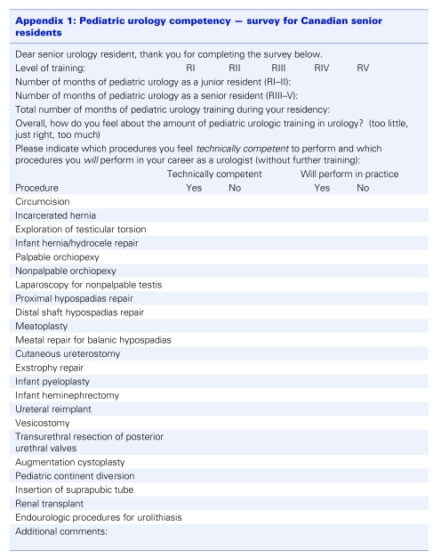 Appendix 1