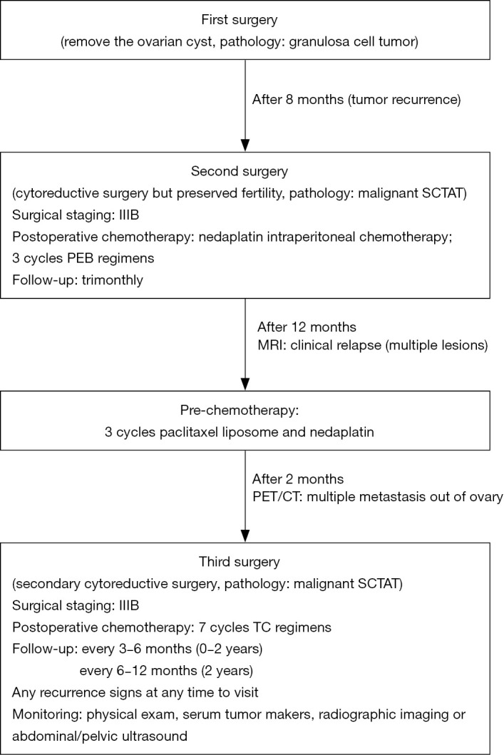 A Recurrence Of Advanced Malignant Sex Cord Tumor With Annular Tubules