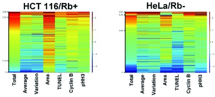 Fig. (6). Genetic differences in cell lines affecting phenotypic responses are detectable using subpopulation analysis.