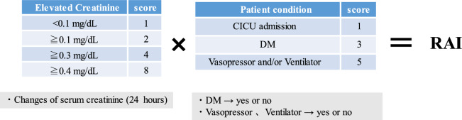 Assessment of the renal angina index in patients hospitalized in a ...