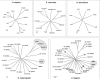 Fig. (3). Diversity of arrestin clan proteins in human, fruit fly, nematode, yeast and amoeba.