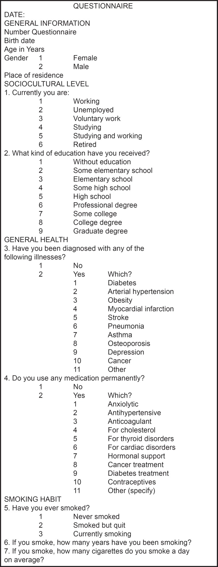 Questionnaire