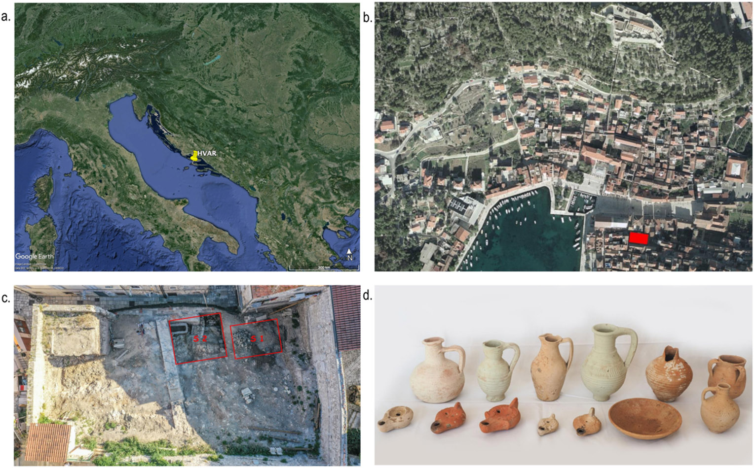 A collage of a map and a map of the area