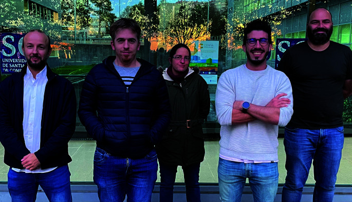 Ignacio Insua, Julian Bergueiro, Alejandro Méndez-Ardoy, Irene Lostalé-Seijo and Javier Montenegro