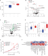 Figure 2. Impact of CC on microbiome composition and association with CD8+ T-cell antitumor activity. A, 16S rRNA analysis of the fecal samples from mice from the four groups in the MCA-205 experiments, and representation of the alpha diversity measured by the amplicon sequence variant (ASV) count in each group. B and C, Volcano plot representation of differential abundance analysis comparing (B) pooled CC vs. water (αPD-1 and IsoPD-1) groups in the MCA-205 model and (C) the water/αPD-1 vs. CC/αPD-1 groups in the E0771 model (n = 10 and 5 mice/group, respectively). Bacteria enriched in each group are represented using adjusted P value (fill shape symbol) and P value (no fill shape symbol; false discovery rate: 0.05). D, Flow cytometry analysis of the ratio of CD8+/FOXP3+CD4+ T cells and CD8+ T central memory (TCM) cell (CD45RB−CD62L+) subpopulations in MCA-205 TILs in the four experimental groups (n = 10 mice/group). E, Effects of anti-CD8 (αCD8) depletion or its isotype control (IsoCD8) on MCA-205 tumor growth kinetics with daily oral gavage of CC (n = 5 mice/group) treated or not with αPD-1 or its isotype control. F, Pairwise Spearman rank correlation heat map between significantly different bacteria enriched in CC/IsoPD-1 vs. water/IsoPD-1 groups with positively correlated TILs or splenocyte cytometry and matching tumor size in the MCA-205 experiment. MFI, mean fluorescence intensity; TEM, T effector memory. *, P < 0.05; **, P < 0.01; ***, P < 0.001.