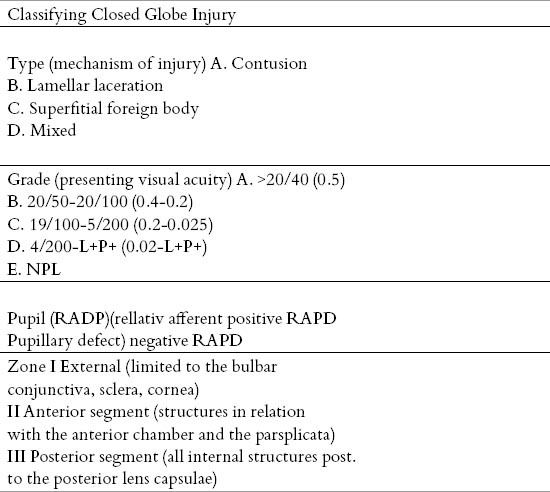 The Ocular Trauma Score as a Method for the Prognostic Assessment of ...