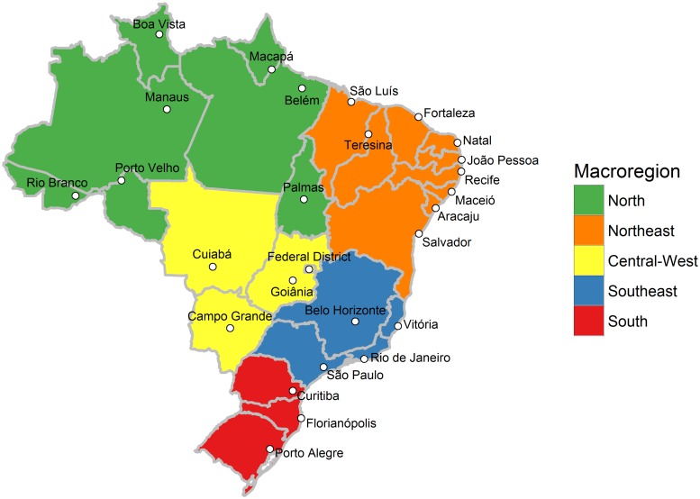 Adult Body Weight Trends In 27 Urban Populations Of Brazil From 2006 To 