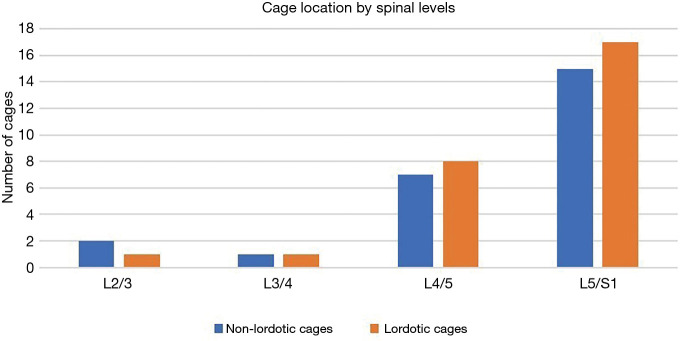 Comparing hyperlordotic and standard lordotic cages for achieving ...