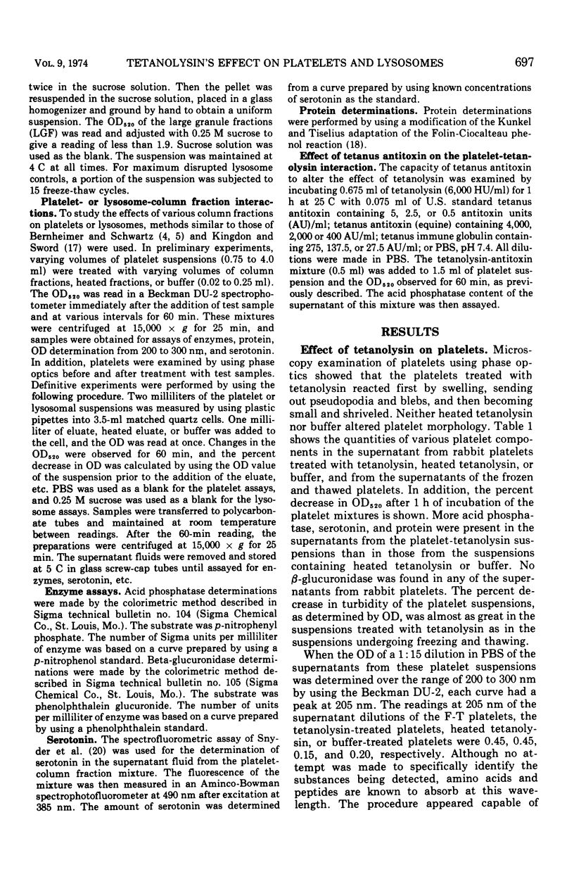 Effect of Tetanolysin on Platelets and Lysosomes - PMC