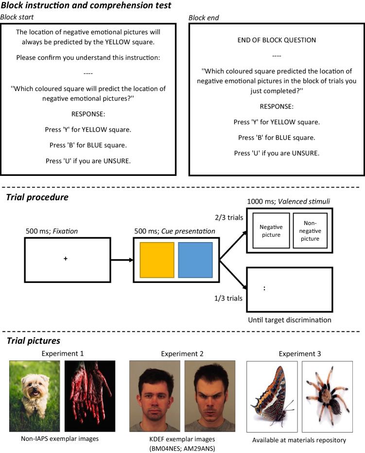 Attentional biases to signals of negative information reliable