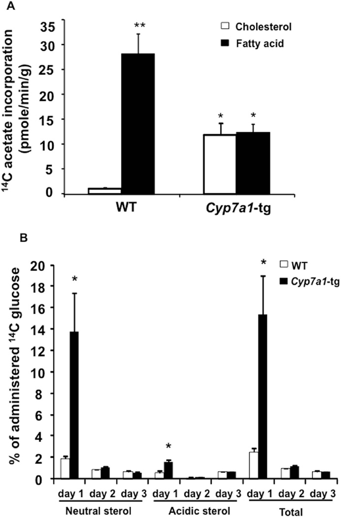 Regulation of cholesterol and bile acid homeostasis by the CYP7A1 ...